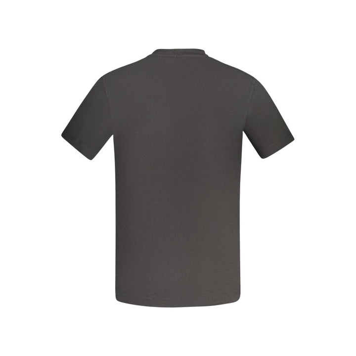 Black Cotton T-Shirt