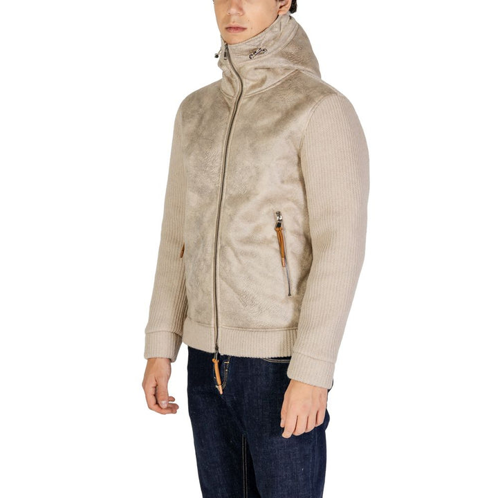 Beige Polyester Jacket