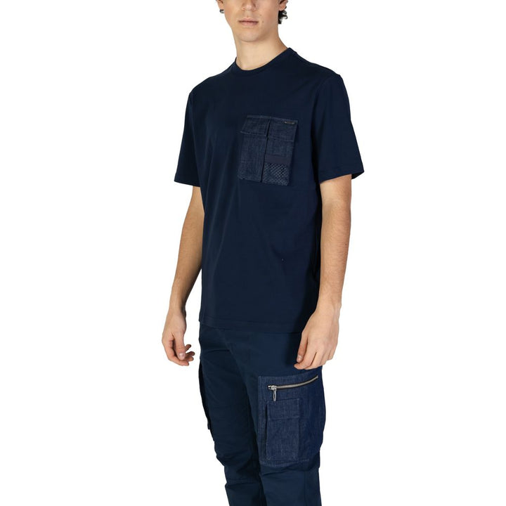 Blue Cotton T-Shirt