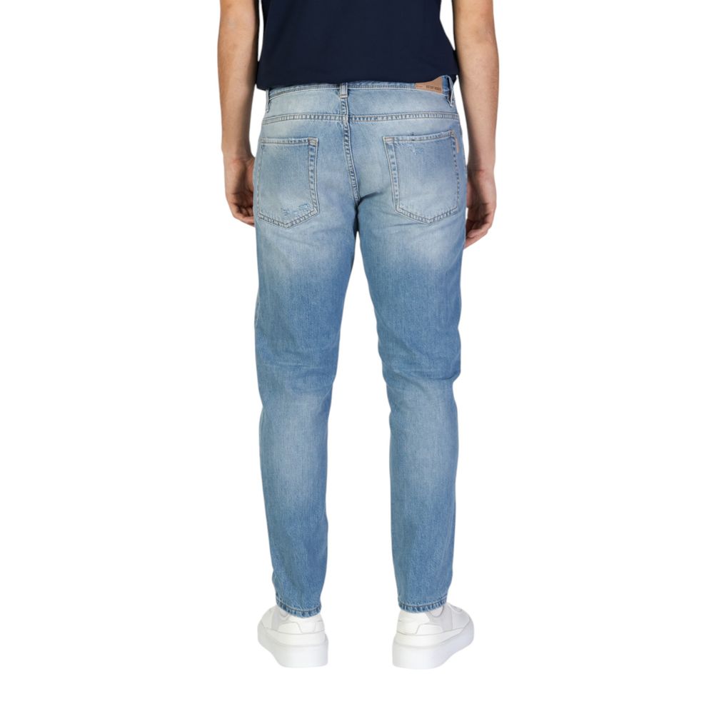 Blue Cotton Jeans & Pant