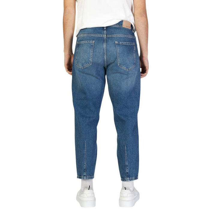 Blue Cotton Jeans & Pant