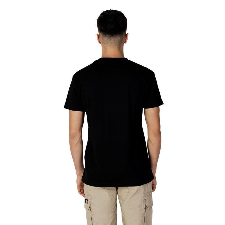 Black Cotton T-Shirt