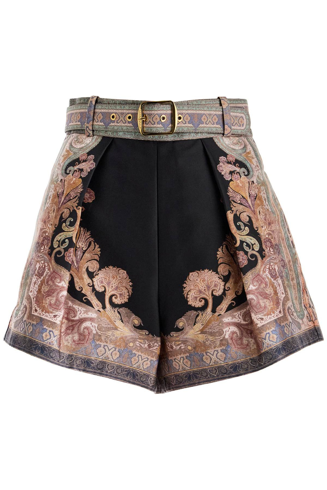 silk and cotton set of shorts with-0