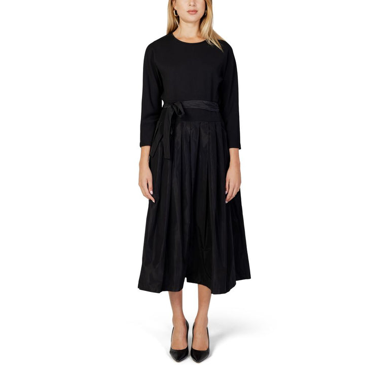 Black Polyester Dress