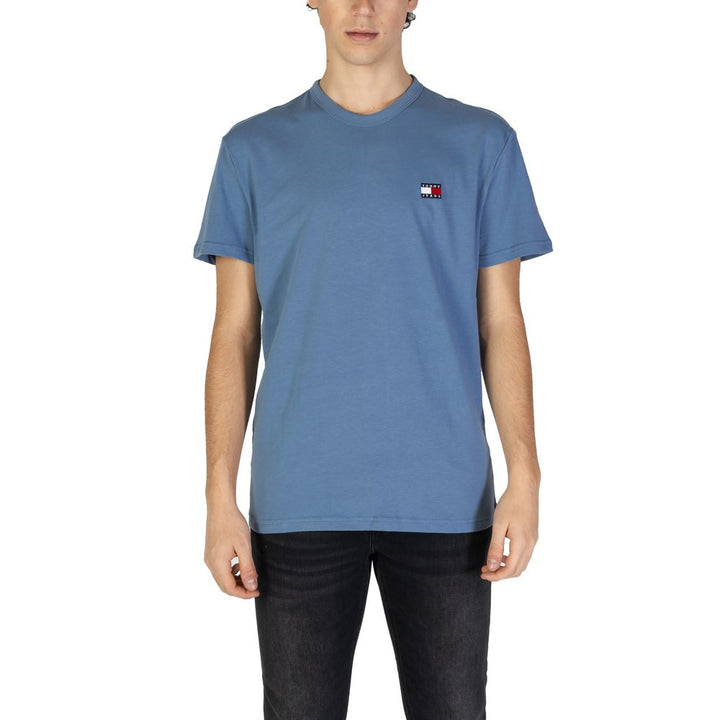 Light Blue Cotton Rigenerato T-Shirt