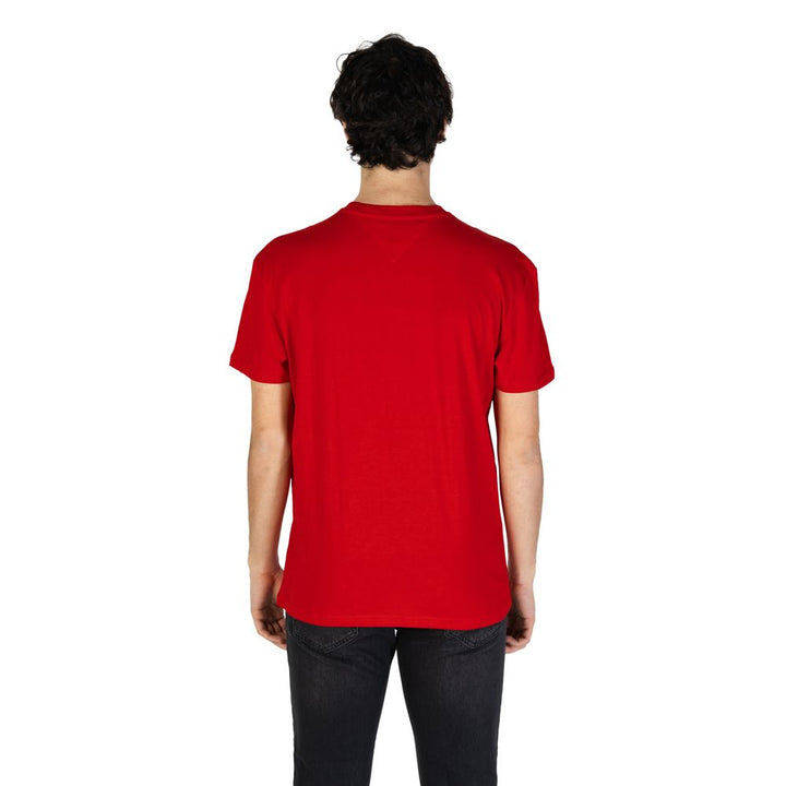 Red Cotton Rigenerato T-Shirt