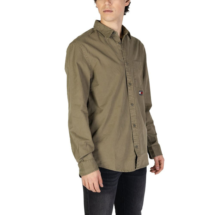 Green Cotton Rigenerato Shirt