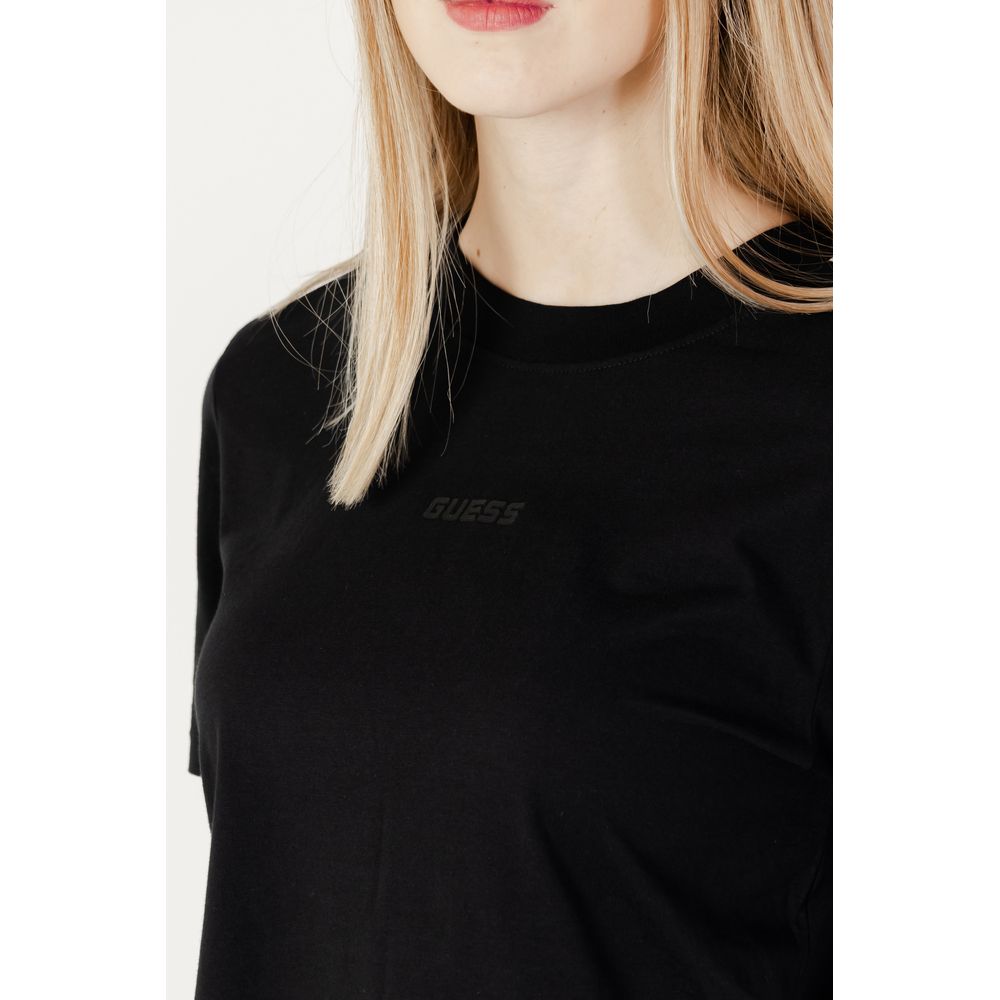 Black Cotton Tops & T-Shirt