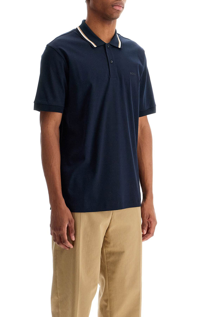 penrose polo shirt in mercerized cotton-1