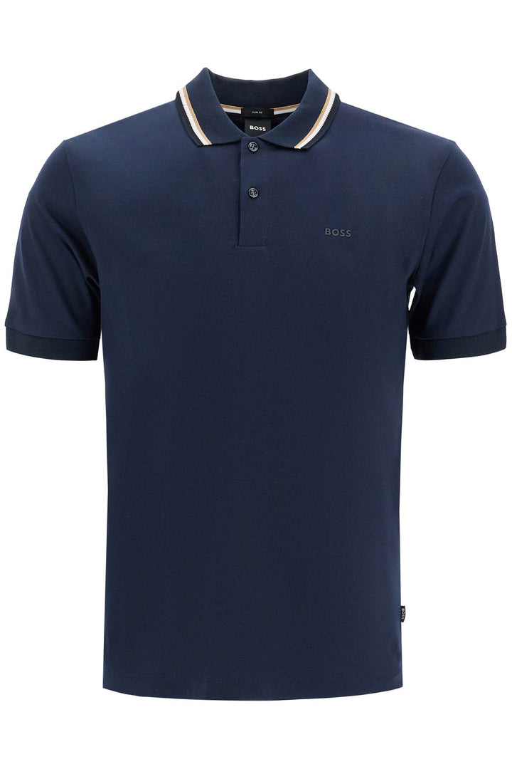 penrose polo shirt in mercerized cotton-0