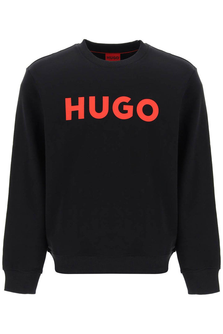 logo print sweatshirt-0