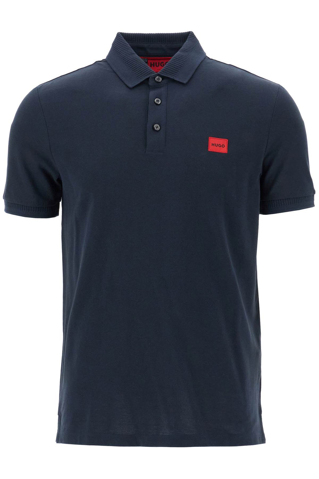 polo shirt with logo label-0