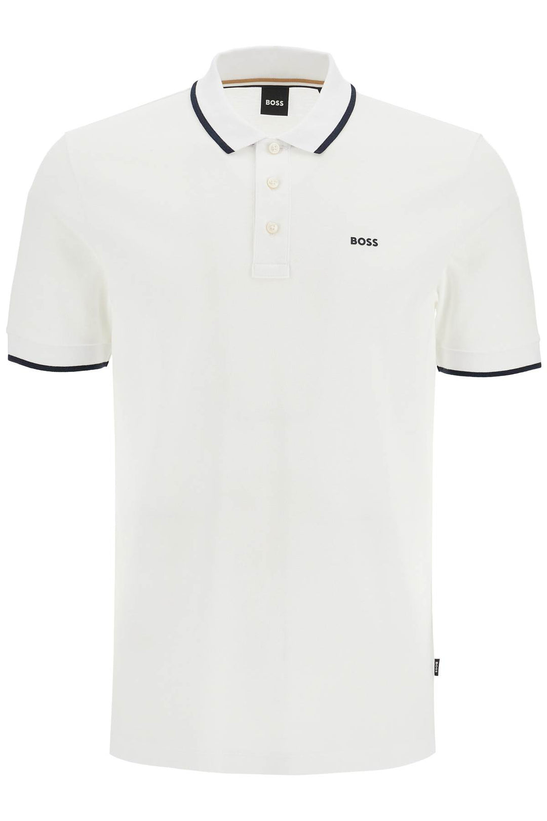 parlay polo shirt with contrast trims-0