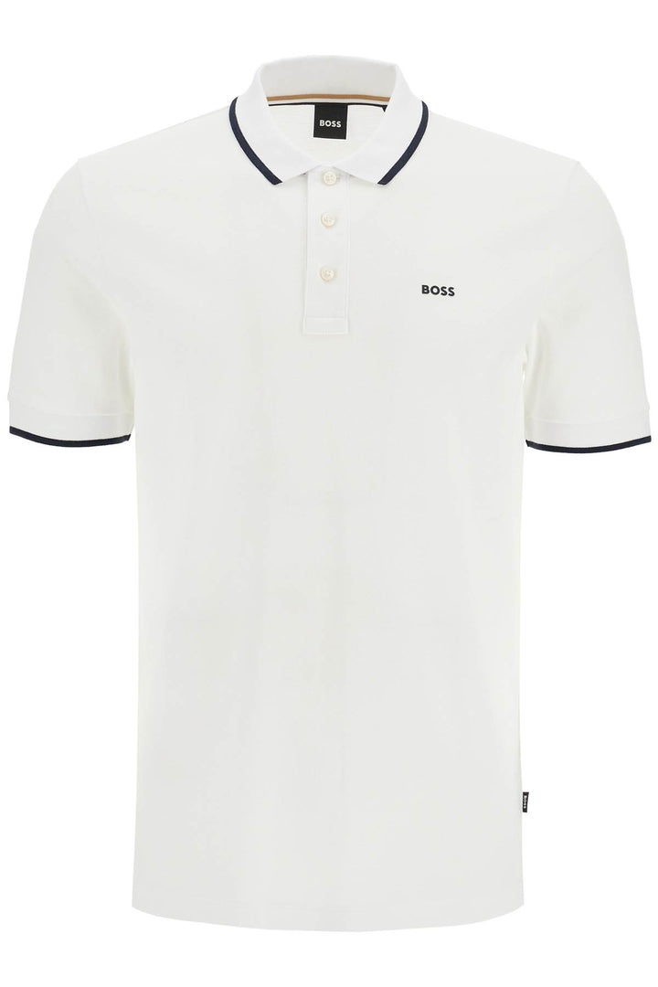 parlay polo shirt with contrast trims-0