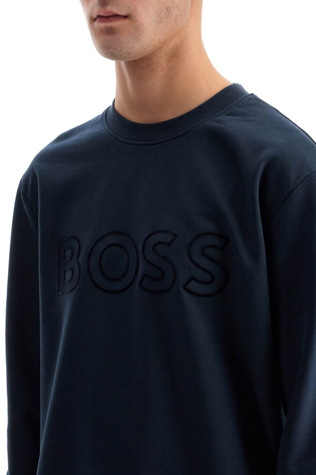 crewneck sweatshirt with logo-3