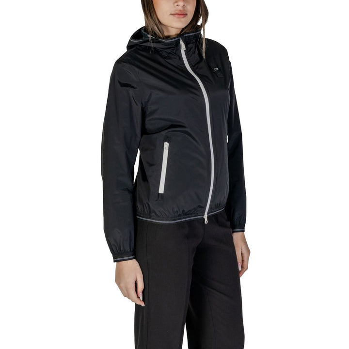 Black Polyamide Jackets & Coat