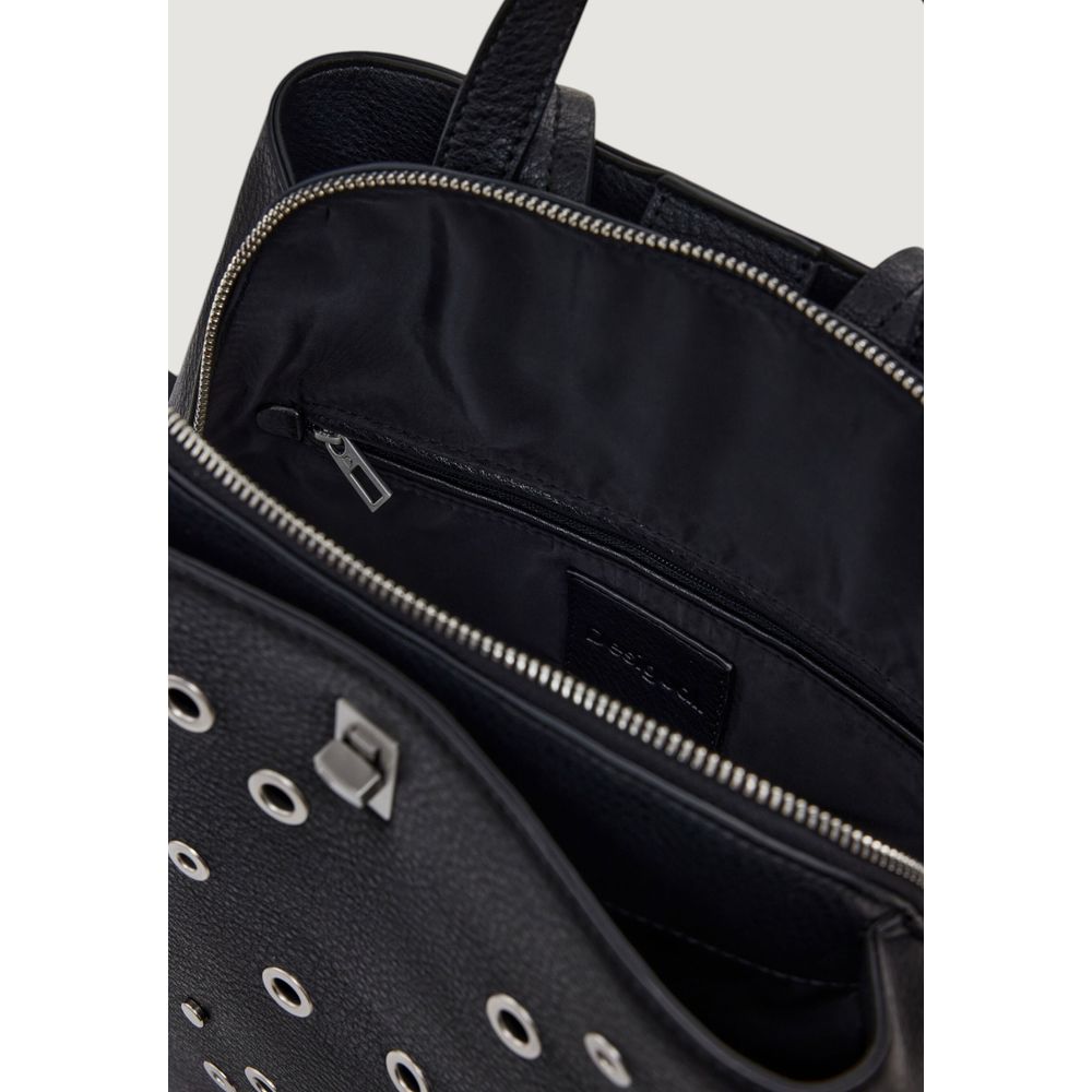 Black Polyethylene Backpack