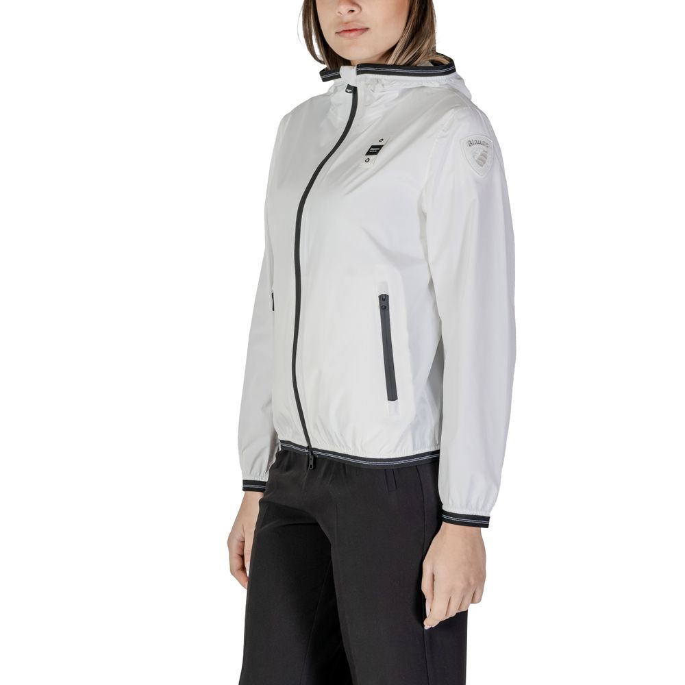 White Polyamide Jackets & Coat