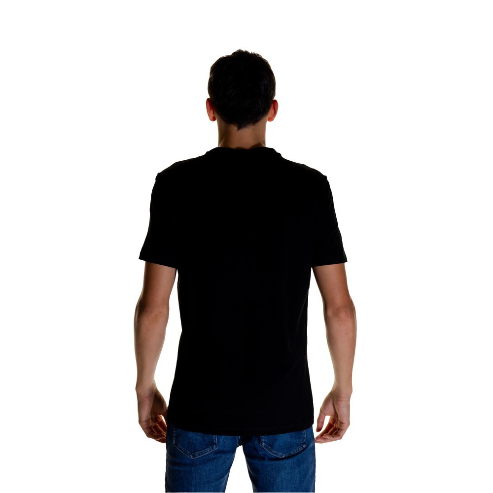 Black Cotton T-Shirt