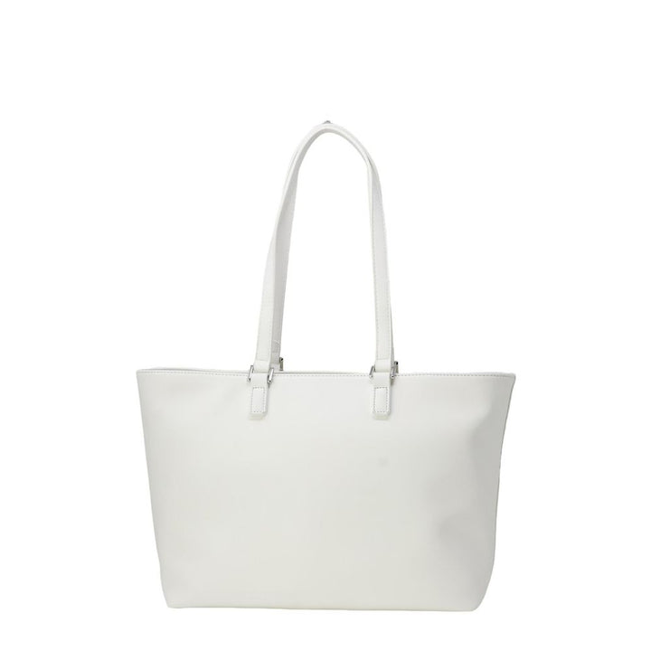 White Polyethylene Handbag