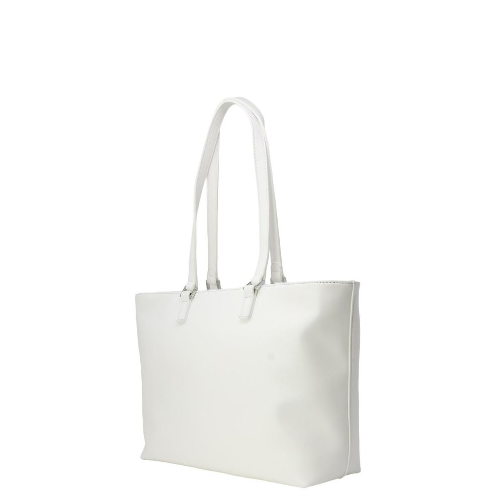 White Polyethylene Handbag