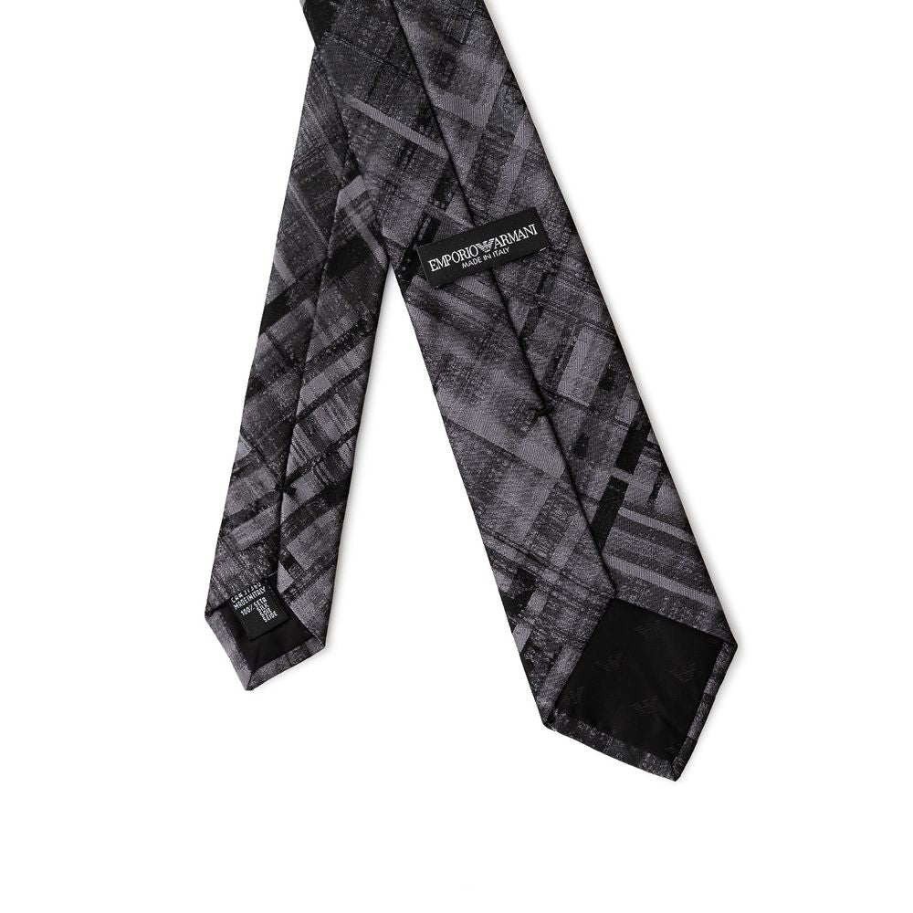 Gray Silk Ties & Bowty