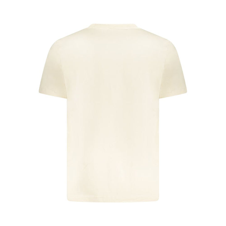 Beige Cotton T-Shirt