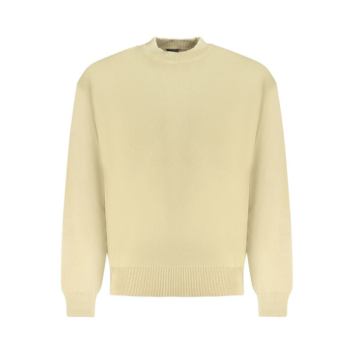 Beige Cotton Sweater