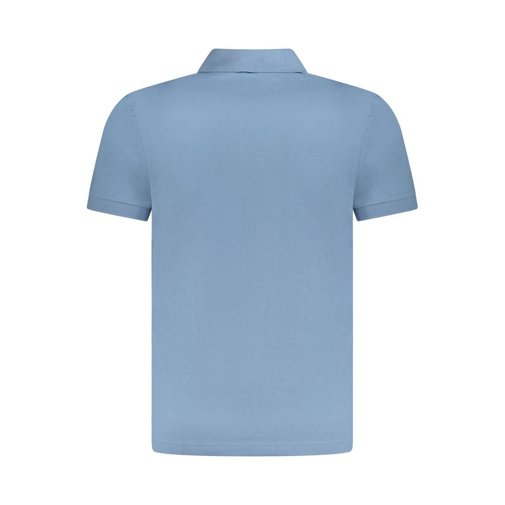 Light Blue Cotton Polo Shirt