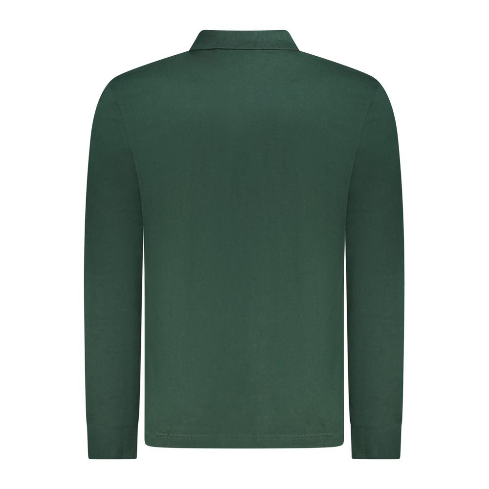 Green Cotton Polo Shirt