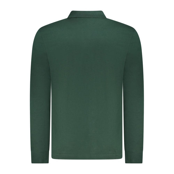 Green Cotton Polo Shirt