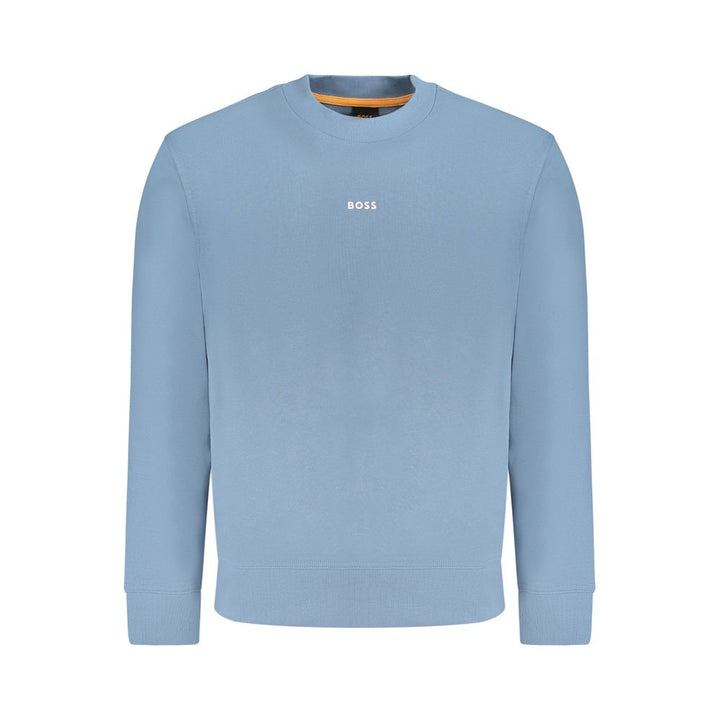 Light Blue Cotton Sweater