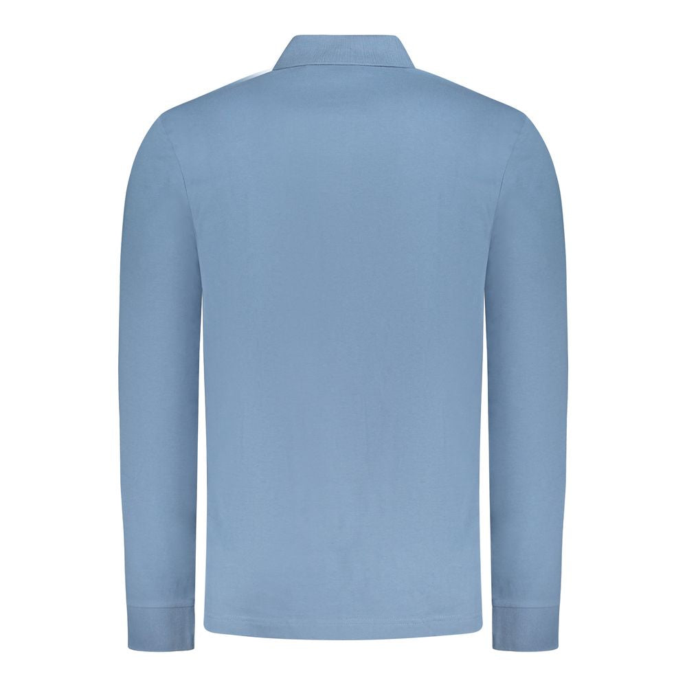 Light Blue Cotton Polo Shirt