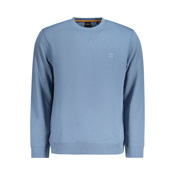 Light Blue Cotton Sweater