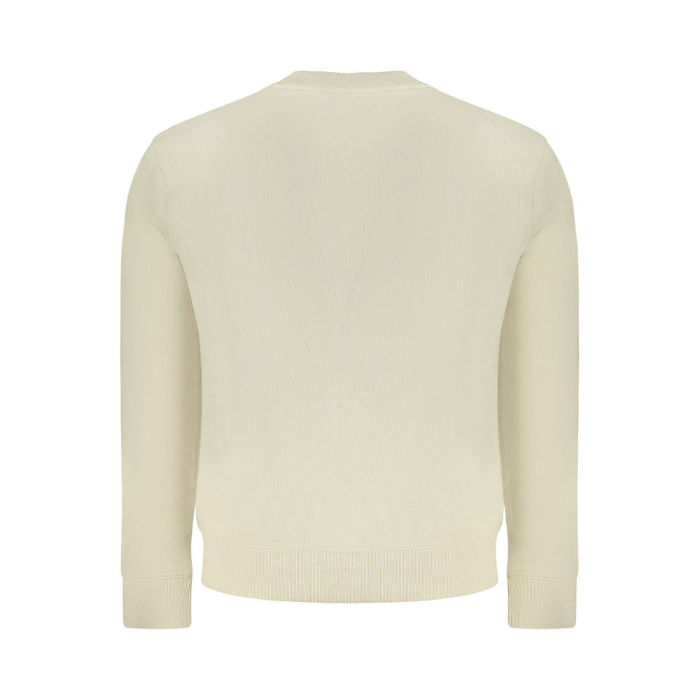 Beige Cotton Sweater