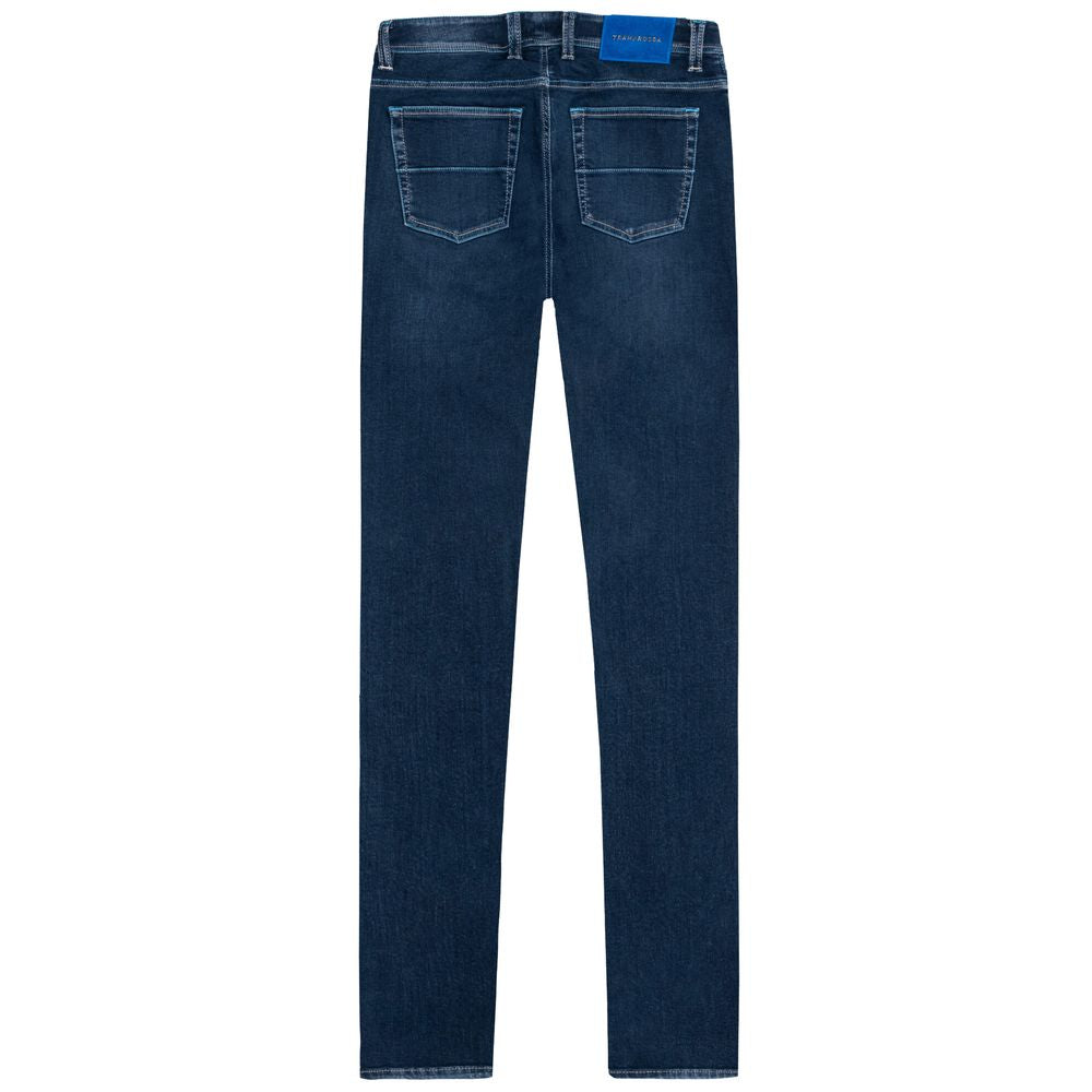 Blue Cotton Jeans & Pant