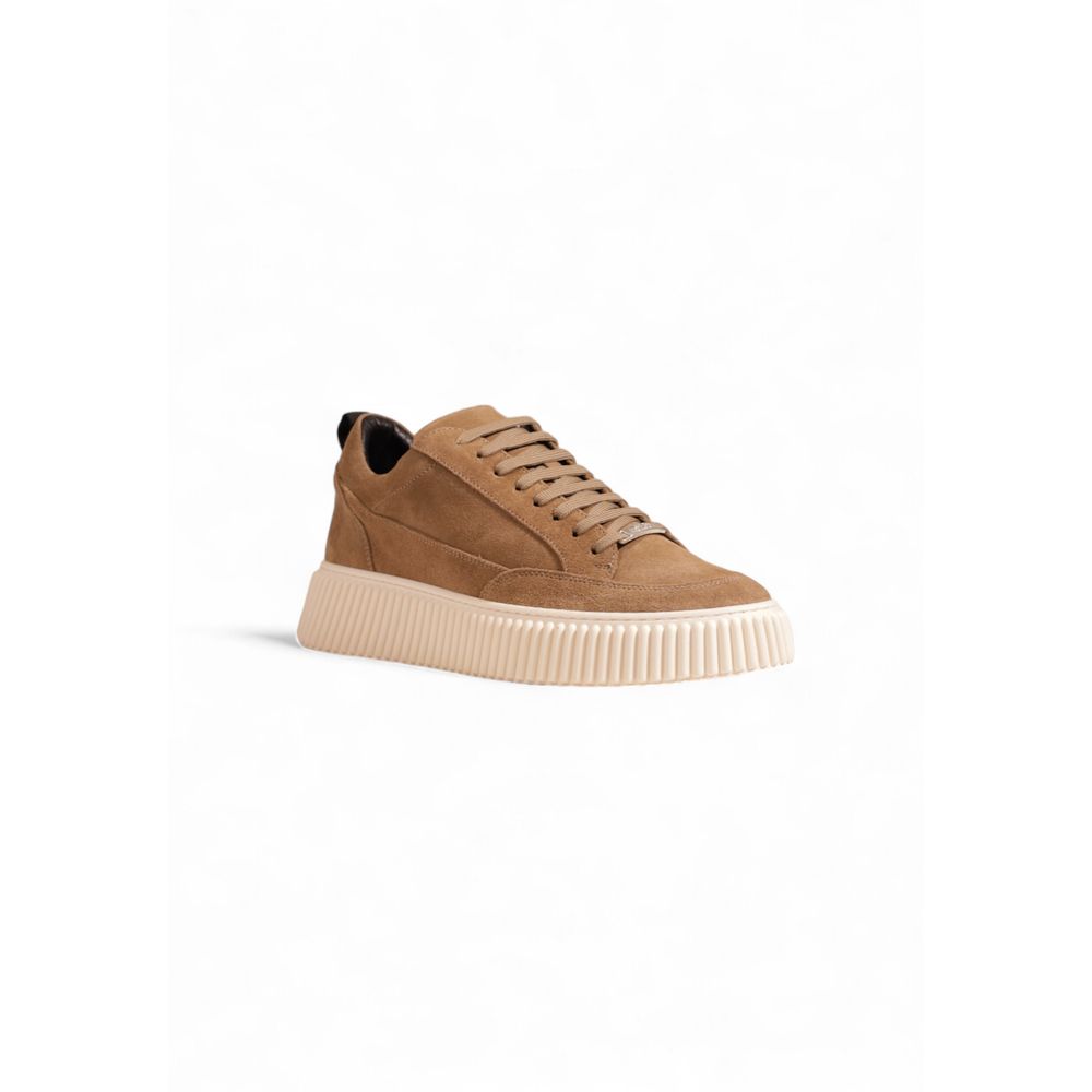 Beige Suede Sneaker