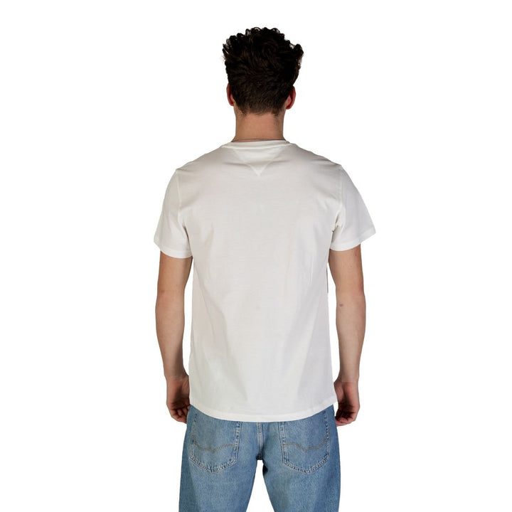 Cream Cotton Rigenerato T-Shirt