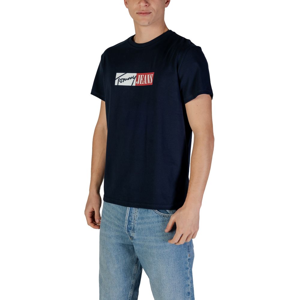 Blue Cotton Rigenerato T-Shirt