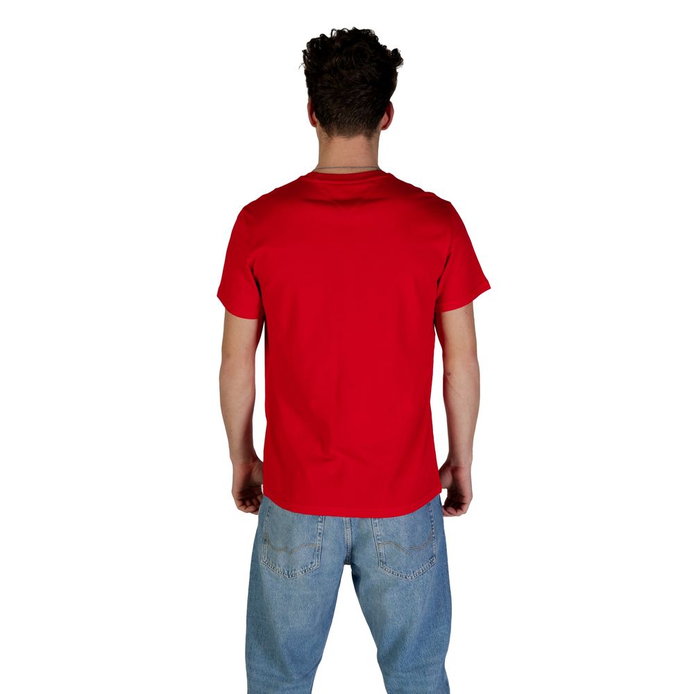 Red Cotton Rigenerato T-Shirt