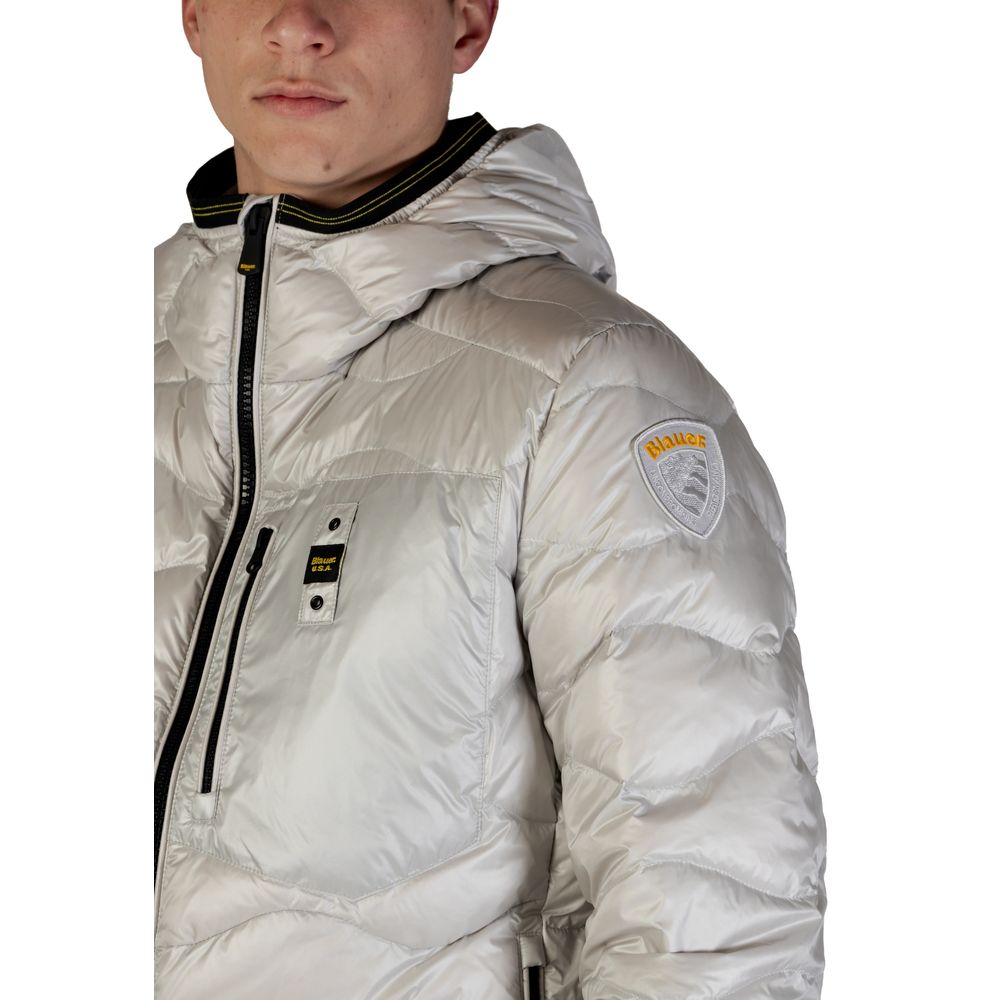 Gray Polyamide Jacket