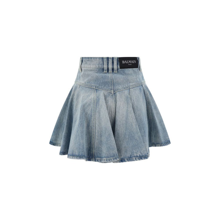 Denim Mini Skirt