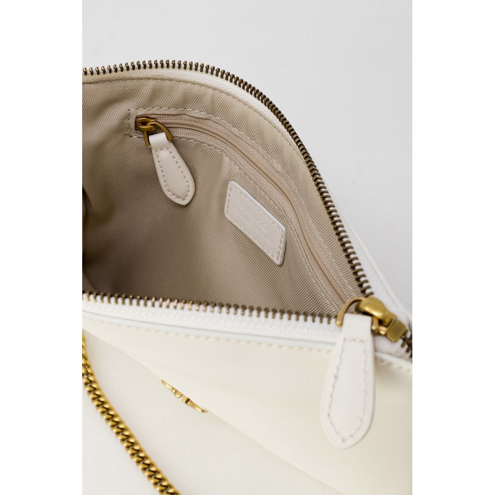 Cream Leather Leather Accessory