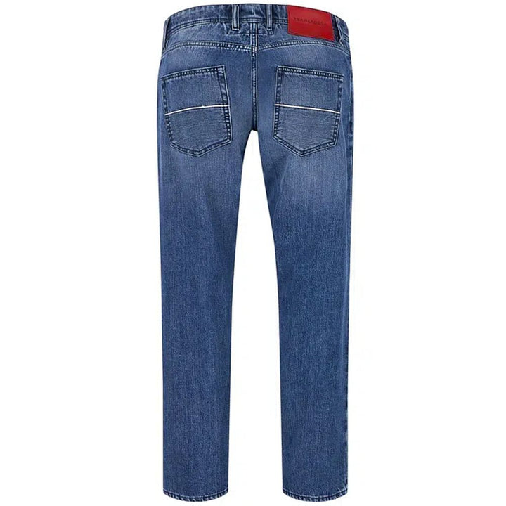 Blue Cotton Jeans & Pant