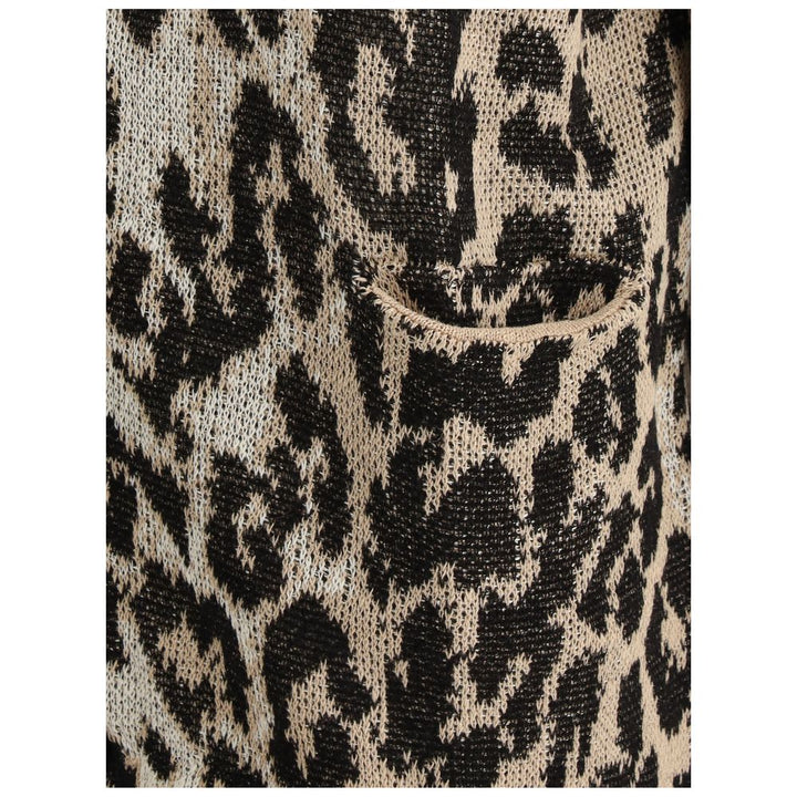 Leopard Boyfriend Cardigan