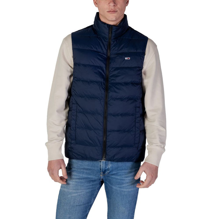 Blue Polyamide Jacket