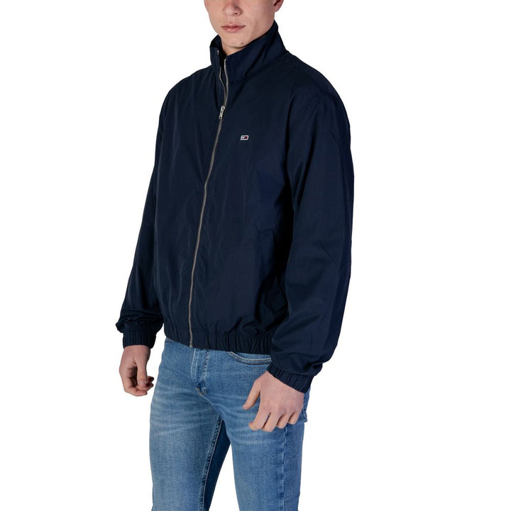 Blue Polyamide Jacket