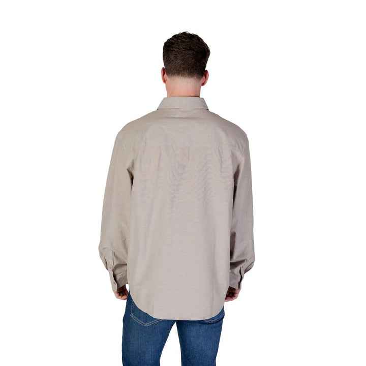 Gray Cotton Rigenerato Shirt