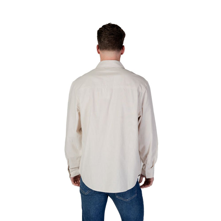 Beige Cotton Rigenerato Shirt