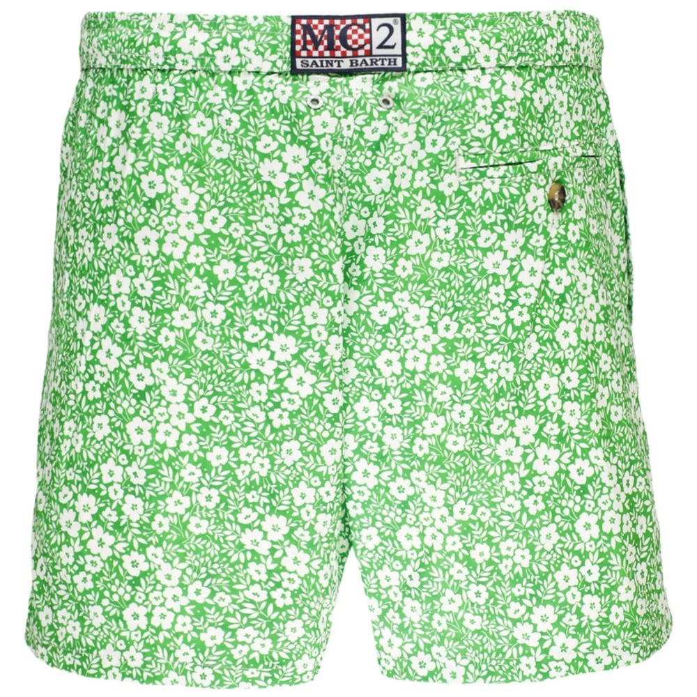 Green Polyester Swimwear